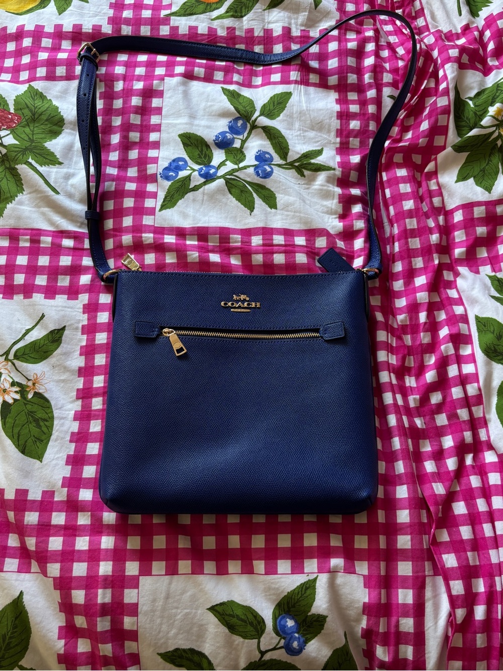 Coach Royal Blue Purse